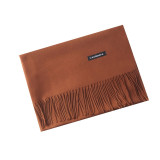 Luxury Solid Women Scarf Winter Cashmere Pashmina Shawls Warm Lady Blanket Wraps