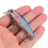 1PCS 6.5cm 4.5g Fishing Lure Quality Minnow Lure 3D Eyes Plastic Hard Bait