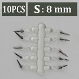 Metal Bait Spike Carp Fishing Accessories Bait Sting Boilies Pin with Clear Rubber Corn