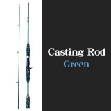 Spinning Casting Hand Lure Fishing Rod Carbon Pole Ultralight Mini Travel
