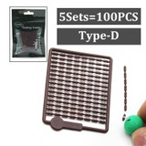 5Set=500PCS Carp Fishing Accessories Micro Bait Stopper Boillies Bait Stop Bead Carp Bait