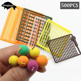 5Set=500PCS Carp Fishing Accessories Micro Bait Stopper Boillies Bait Stop Bead Carp Bait