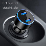 3.1A LED Display USB Phone Charger Car-Charger for Xiaomi Samsung For iPhone