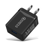 Quick Charge 3.0 4.0 USB Charger Universal 5V 3A Fast Charging Adapter For Samsung