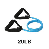 120cm Yoga Pull Rope Elastic Resistance Bands Fitness Rope Rubber Bands