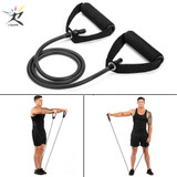 120cm Yoga Pull Rope Elastic Resistance Bands Fitness Rope Rubber Bands