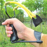 NEW Powerful Hunting Slingshot Catapult with Rubber Band Tubing Catapult