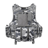 Molle Airsoft Vest Tactical Vest Plate Carrier Swat Fishing Hunting Vest