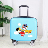 Travel suitcase with wheels trolley luggage set 18'' kids Cartoon carry on suitcase