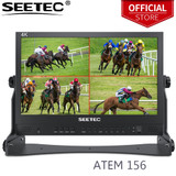 15.6 Inch Live Streaming Broadcast Director Monitor with 4 HDMI Input