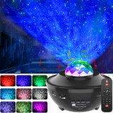 Colorful Starry Sky Projector Night Light Ocean Wave Star Ambiance Lamp
