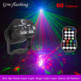 60 Patterns RGB LED Disco Light 5V USB Recharge RGB Laser Projection Lamp