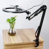 Dimmable LED Selfie Ring Light Camera Phone USB ring lamp Photography Fill Light