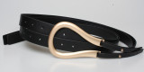NEW FASHION Women Belts Metal Circle