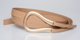 NEW FASHION Women Belts Metal Circle