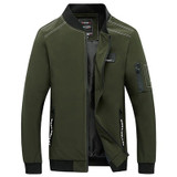 New Men Jacket Spring Autumn Fashion Brand Slim Fit Coats