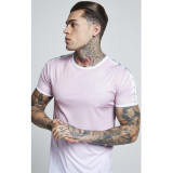 Summer SikSilk Male T Shirt Silk Silk Tshirt O-Neck Short Funny Mens Shirts