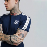 Summer SikSilk Male T Shirt Silk Silk Tshirt O-Neck Short Funny Mens Shirts