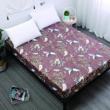 MECEROCK New Printing Bed Mattress Cover Waterproof Mattress Protector Pad Fitted Sheet
