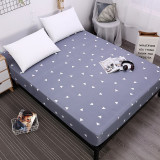 MECEROCK New Printing Bed Mattress Cover Waterproof Mattress Protector Pad Fitted Sheet