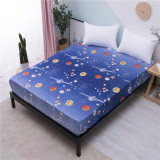 MECEROCK New Printing Bed Mattress Cover Waterproof Mattress Protector Pad Fitted Sheet
