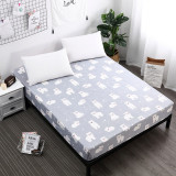 MECEROCK New Printing Bed Mattress Cover Waterproof Mattress Protector Pad Fitted Sheet