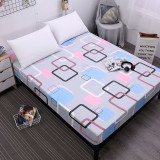 MECEROCK New Printing Bed Mattress Cover Waterproof Mattress Protector Pad Fitted Sheet