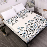 MECEROCK New Printing Bed Mattress Cover Waterproof Mattress Protector Pad Fitted Sheet
