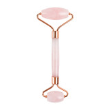 Rose Quartz Roller Slimming Face Massager Lifting Tool Natural Jade Facial Massage Roller Stone