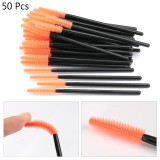 HMQ Disposable Silicone Gel Eyelash Brush Comb Mascara Wands Eye Lashes Extension