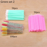 50pcs Disposable Eyelashes brushes Individual Lash Removing Cleaning Mascara Applicator