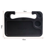 Portable Car Laptop Computer Desk Mount Stand Steering Wheel Eat Work