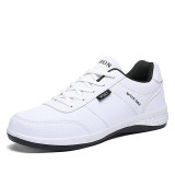OZERSK Men Sneakers Fashion Casual Leather Breathable Shoes