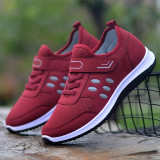 Women Mesh Buckle Vulcanize Shoes Woman Sneakers