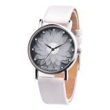 Fashion Ladies Watch Womens Flower Casual Leather Analog Quartz Wrist Watches