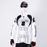 Fishing Shirt Jacket Ice Silk Quick Dry Sports Clothing Sun Protection Face Neck Anti-uv Breathable Fishing Hooded