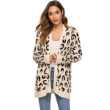 Leopard Print Cardigan