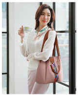 Fashion Women's Handbags 4 Pcs/set Composite Bags Handbag Women Shoulder Bags Female Totes Large Capacity Women's Crossbody Bags