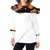 Autumn African Clothes for women for Women Dashiki Long Sleeves Africa Clothing Plus Size Traditional African Clothing WY008 Autumn African Clothes for women for Women Dashiki Long Sleeves Africa Clothing Plus Size Traditional African Clothing WY008