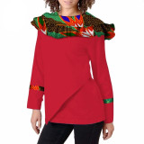 Autumn African Clothes for women for Women Dashiki Long Sleeves Africa Clothing Plus Size Traditional African Clothing WY008 Autumn African Clothes for women for Women Dashiki Long Sleeves Africa Clothing Plus Size Traditional African Clothing WY008
