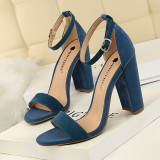 BIGTREE shoes Woman Heels Sexy High Heels Women Pumps Women Sandals Buckle Strap Square Heels Women Shoes Party Wedding Shoes BIGTREE shoes Woman Heels Sexy High Heels Women Pumps Women Sandals Buckle Strap Square Heels Women Shoes Party Wedding Shoes