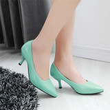 ASUMER Large size 33-48 New fashion high heels shoes pointed toe classic women pumps candy