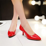 ASUMER Large size 33-48 New fashion high heels shoes pointed toe classic women pumps candy