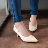 ASUMER Large size 33-48 New fashion high heels shoes pointed toe classic women pumps candy