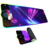 9itech wireless Charger RGB  Mouse Pad Msi xxl Grey 10W/7.5W Luminous Gaming Mouse Pad Computer Mousepad PC Desk Mouse Pad Gamer