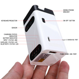 9itech bluetooth virtual laser keyboard Wireless Projection mini keyboard Portable for computer Phone pad Laptop With Mouse function