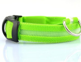 9itech Nylon LED Pet Dog Collar,Night Safety Flashing Glow In The Dark Dog Leash,Dogs Luminous
