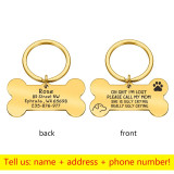 9itech Personalized Collar Pet ID Tag Engraved Pet ID Name for Cat Puppy Dog Tag Pendant Keyring Bone Pet Accessories 9itech Personalized Collar Pet ID Tag Engraved Pet ID Name for Cat Puppy Dog Tag Pendant Keyring Bone Pet Accessories