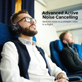 9itech H19 IPO Wireless Bluetooth Headphones ANC Active Noise Cancelling Headset with Carrying Bag for Huawei Iphone Galaxy Phones