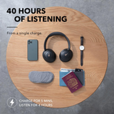9itech Soundcore Life Q30 Hybrid Active Noise Cancelling Headphones with Multiple Modes, Hi-Res Sound, 40H Playtime